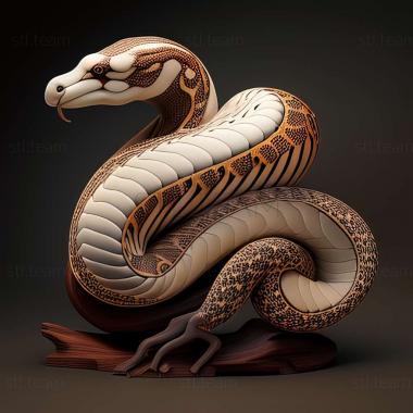 3D model Lampropeltis ruthveni (STL)